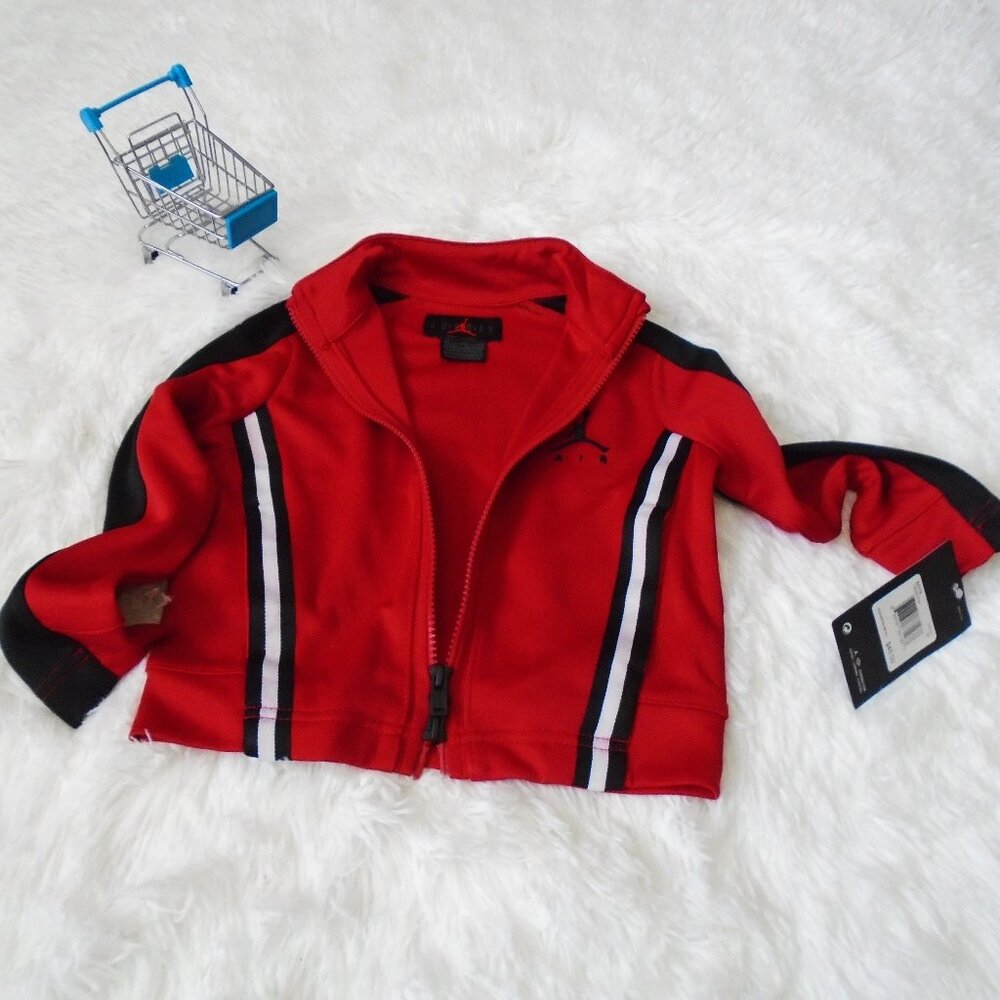 Jordan Track Jacket Ruby Red Boys 2T Toddler